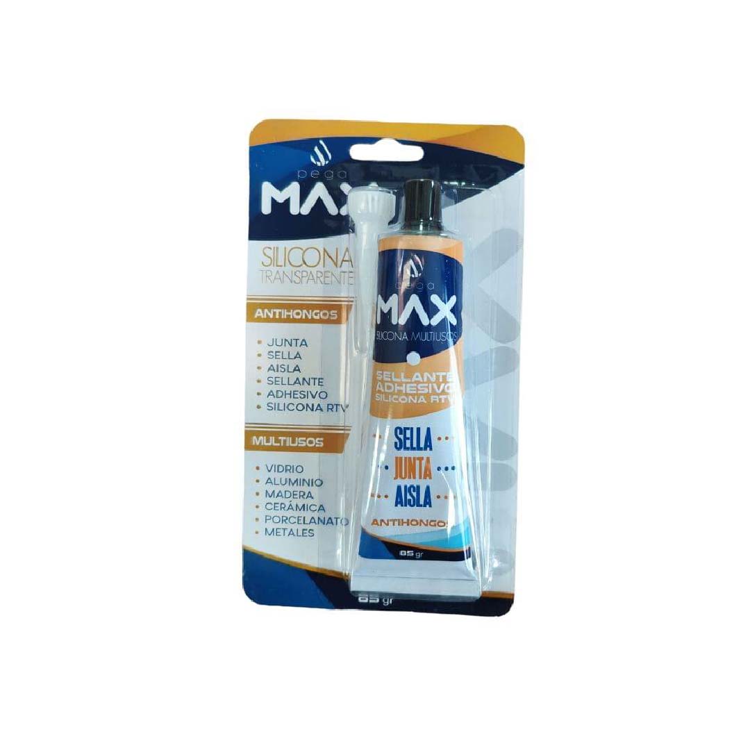 SILICONA TRANSPARENTE 50 GR MAX
